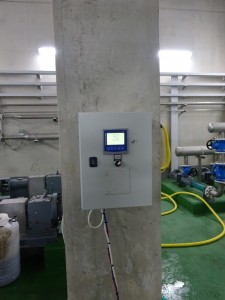 Partial anaerobic digestion start-up measurements  (pH and Temperature)